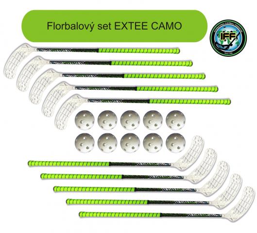 florbalov� set EXTEE CAMO 